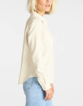 LEE 2 POCKET WORK SHIRT DAMSKA KOSZULA ECRU L45UIKNQ 112110588